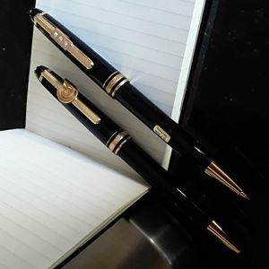 Auth Montblanc Meisterstück Ballpoint Pen & Pencil set CUSTOM